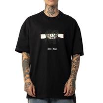 Camiseta Lost Crazy Joker WT25 Masculina Preto Camiseta Lost Crazy Joker WT25 Masculina Preto