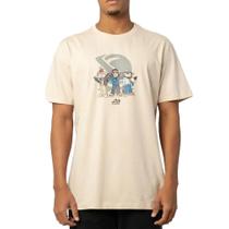 Camiseta Lost Crew SM25 Masculina Tapioca Camiseta Lost Crew SM25 Masculina Tapioca