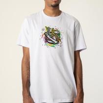 Camiseta Lost Mummy Saturn SM26 Masculina Branco