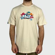 Camiseta Lost Mushroom Smurfs Tapioca