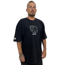 Camiseta Lost Oversize Box Fit Motorcycle Tamanho:GGCor:Preto Camiseta Lost Oversize Box Fit Motorcycle Tamanho:GGCor:Preto