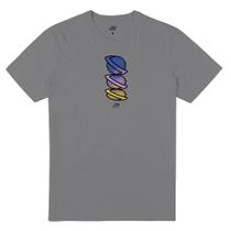 Camiseta Lost Planet SM23 Masculina Cinza Pedra Camiseta Lost Planet SM23 Masculina Cinza Pedra