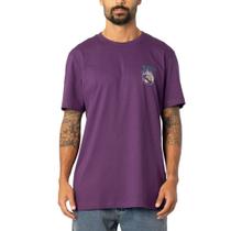 Camiseta Lost Saturn Eye Peito Roxo Figo
