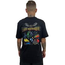 Camiseta Lost Skate Parts Tamanho:GGCor:Preto Camiseta Lost Skate Parts Tamanho:GGCor:Preto