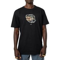Camiseta Lost Smoke And Sheep SM25 Masculina Preto