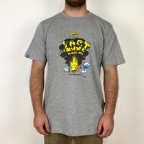 Camiseta Lost Smurfs Mistery Box Cinza - Masculina