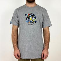 Camiseta Lost Smurfs Saturn Cinza - Masculina