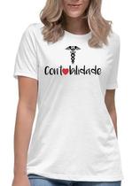 Camiseta love contabilidade curso faculdade camisa