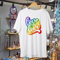 Camiseta Love is Love - LGBT