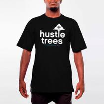 Camiseta LRG Hustle Trees - PRETO