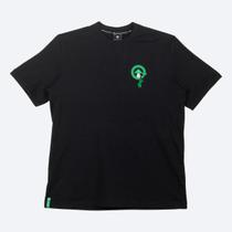 Camiseta lrg oversize panda script grab knit preto