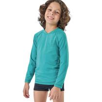 Camiseta Luc.Boo UV Dry C/ Proteção UV 50+ Verde Mar Verão Camiseta Luc.Boo UV Dry C/ Proteção UV 50+ Verde Mar Verão