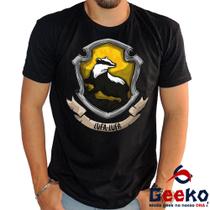 Camiseta Lufa Lufa 100% Algodão Harry Potter Hufflepuff Geeko Camiseta Lufa Lufa 100% Algodão Harry Potter Hufflepuff Geeko
