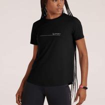 Camiseta Lupo AF Básica Feminina - Preta