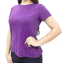 Camiseta Lupo Crepe - Violeta