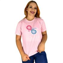 Camiseta luta conta o cancer outrubro rosa e novembro azul