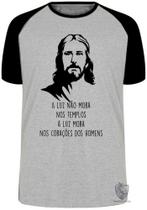 Camiseta Luz de Jesus Blusa Plus Size extra grande adulto ou infantil