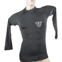 Camiseta Lycra Vissla Surf C/ Proteção Uv50+ Dry Antimicrobiano