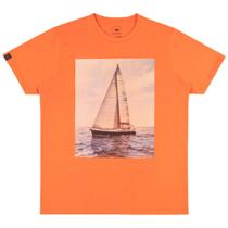 Camiseta m/c meia malha / abobora / 66341