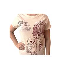 Camiseta M Harry Potter Anime Wizarding World Off White Camiseta M Harry Potter Anime Wizarding World Off White