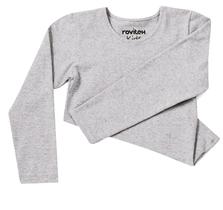 Camiseta M. Longa Básica Feminina Cotton Infantil Nº 1 Ao 3