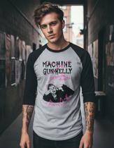 Camiseta Machine Gun Kelly Logo Plus Size Camiseta Machine Gun Kelly Logo Plus Size