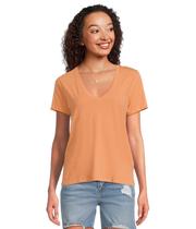Camiseta Madewell Northside Decote V Faded Sunset PP Camiseta Madewell Northside Decote V Faded Sunset PP