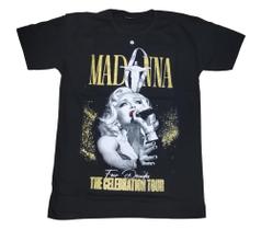 Camiseta Madonna The Celebration Tour Blusa Adulto Unissex Sf2010 - Bandas