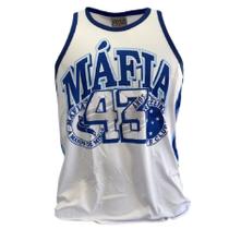 Camiseta mafia azul 43 anos