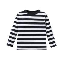 Camiseta Magic Park Stripe para crianças de 6 a 14 anos, manga curta e longa Camiseta Magic Park Stripe para crianças de 6 a 14 anos, manga curta e longa