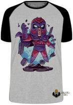 Camiseta Magneto Blusa Plus Size extra grande adulto ou infantil Camiseta Magneto Blusa Plus Size extra grande adulto ou infantil