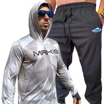 Camiseta Makis Shield Capuz Manga Luva Calça Proteção Pesca Tamanho:GCor:Calça P Camiseta Makis Shield Capuz Manga Luva Calça Proteção Pesca Tamanho:GCor:Calça P