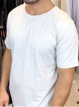Camiseta malha 100% algodão cor branca
