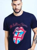 Camiseta malha algodão estampa boca Camiseta malha algodão estampa boca