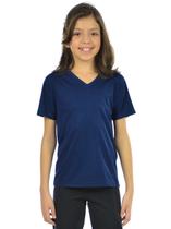 Camiseta Malha Fria Decote V Infantil Unissex Fenomenal (sem elasticidade)