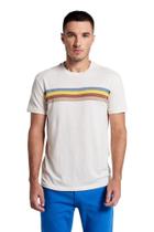 Camiseta Malha Linho Listra Local Reserva