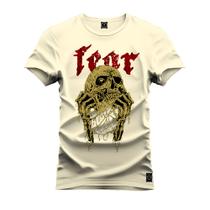 Camiseta Malha Premium Estampada Unissex Fror