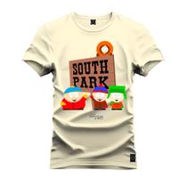 Camiseta Malha Premium Estampada Unissex South Park