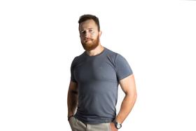 Camiseta Malha Premium T-Shirt Gray Sense