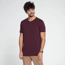 Camiseta malha slim bordo docthos