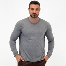 Camiseta Malwee Básica Manga Longa Gola Redonda Masculina Camiseta Malwee Básica Manga Longa Gola Redonda Masculina