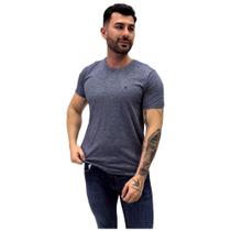 Camiseta Malwee Listrada Manga Curta Masculina