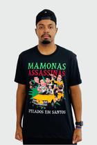 Camiseta Mamonas Assassinas Pelados Em Santos Cor:PretoTamanho:GG