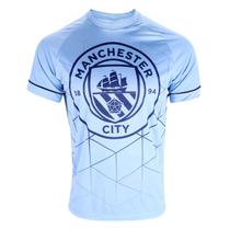 Camiseta Manchester City SPR Maine Masculina - Azul e Marinho