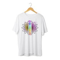 Camiseta Mandala 7 Chakras - Linha Zen