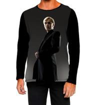 Camiseta Manga Comprida Ads Draco Malfoy Sonserina Harry Pott 2