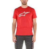 Camiseta Manga Curta Alpinestars Ageless Classic Vermelho Masculino