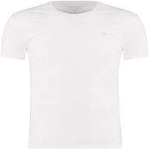 Camiseta Manga Curta Básica Slim Masculina 006000012 Branca