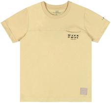 Camiseta Manga Curta - Bege - Lamon