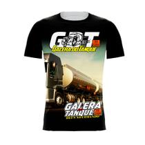 Camiseta Manga Curta Caminhoneiro Galera do Tanque